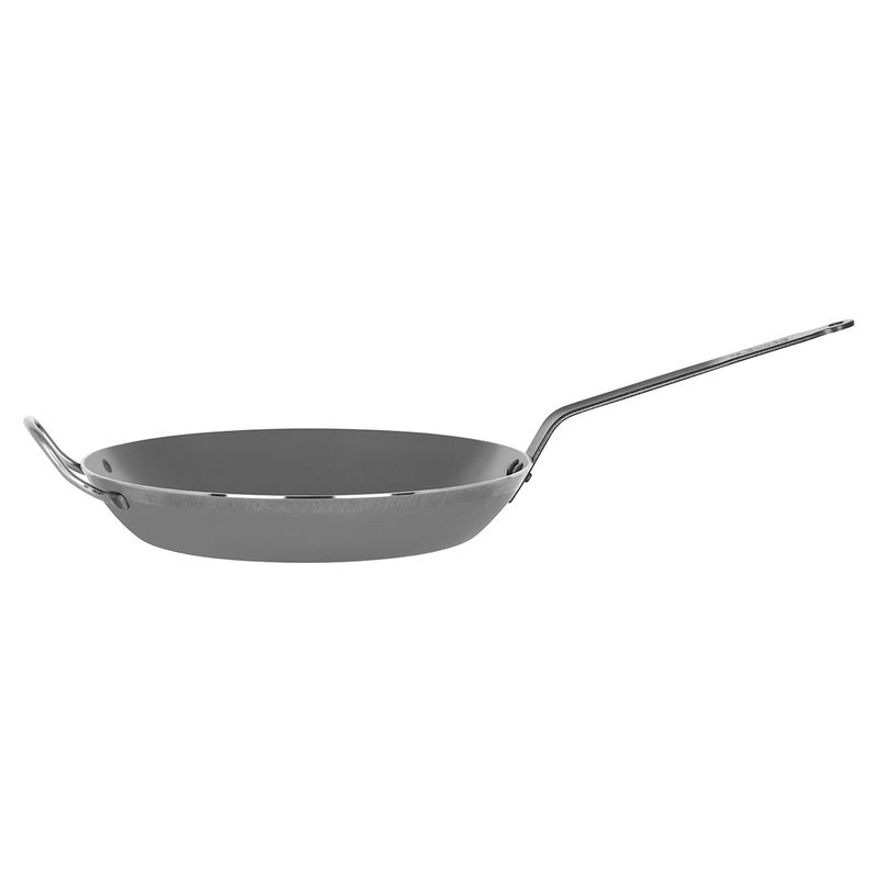 DEBUYER CARBONE PLUS ROUND FRYPAN STEEL 400x53mm (*DEBUYER37140*) =  1 X EACH