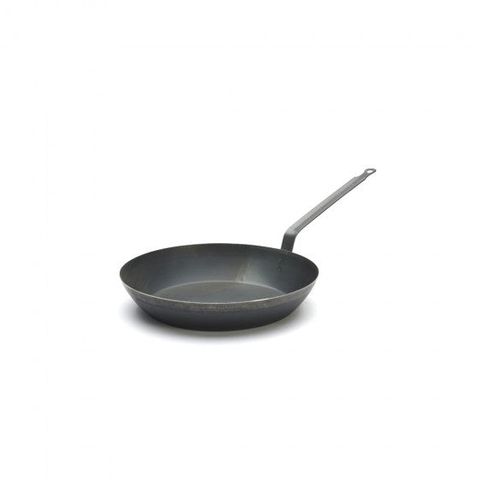 DEBUYER CARBONE PLUS ROUND FRYPAN STEEL 300x42mm (*DEBUYER37130*) =  1 X EACH