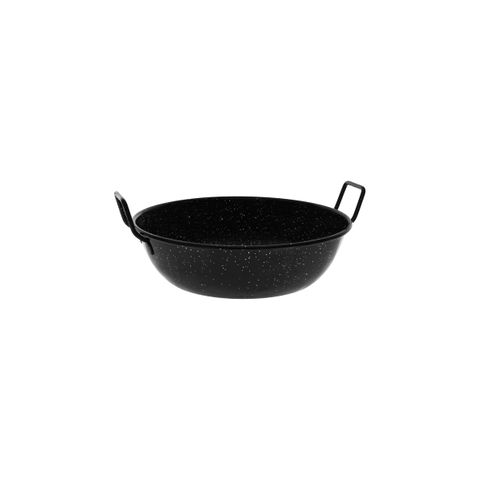GARCIMA PAELLA PAN- ENAMELLED STEEL DEEP 280mm (*63928*) =  1 X EACH