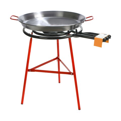 GARCIMA PAELLA SET STAND 'IBIZA' 700mm PAN/GAS/BURNER (*63992*) =  1 X EACH