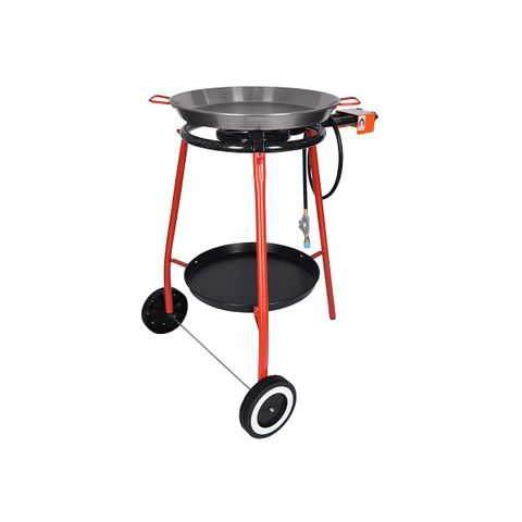 GARCIMA PAELLA SET STAND W/TRAY ' ANDREU' 450mm PAN/GAS/BURN (*63994*) =  1 X EACH