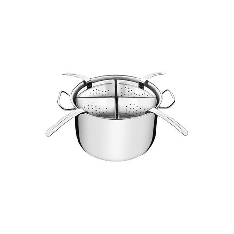 PROFESSIONAL STOCK POT w/PASTA INSERT 300mm, 13.5lt S/S (*TM65620/411*) =  1 X SET