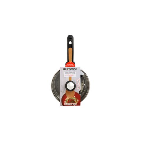 WILTSHIRE CLASSIC STEAMER SET 180mm W/GLASS LID (*WLT42300*) = PACK OF 4 X SETS