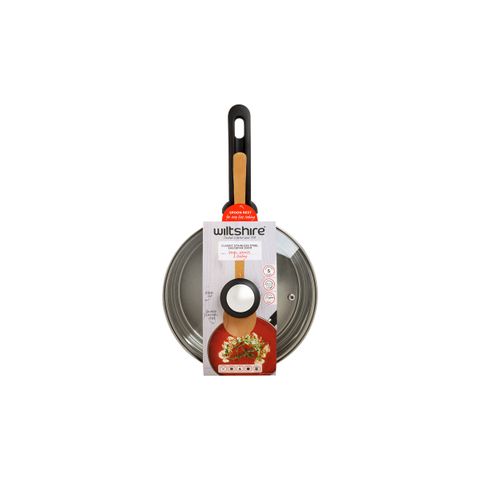 WILTSHIRE CLASSIC SAUCEPAN 200mm W/GLASS LID (*WLT42298*) = PACK OF 4 X EACHES