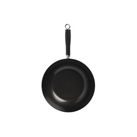 WILTSHIRE SOHO WOK- CARBON STEEL BLK 300mm NON-STICK (*WLT42021*) = PACK OF 6 X EACHES