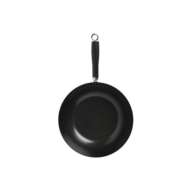 WILTSHIRE SOHO WOK- CARBON STEEL BLK 300mm NON-STICK (*WLT42021*) = PACK OF 6 X EACHES