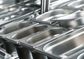 CHEF INOX ANTI-JAM STEAM PAN 1/4 SIZE 265x162x100mm 2.5lt (*51404*) = PACK OF 24 X EACHES
