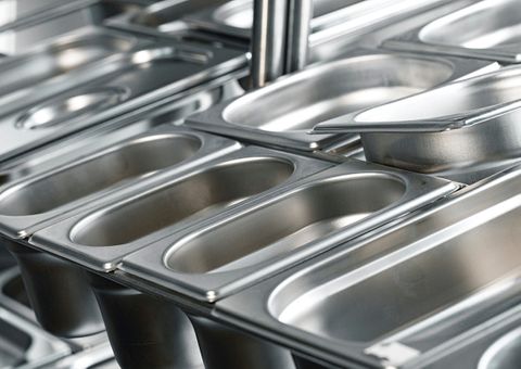 CHEF INOX ANTI-JAM STEAM PAN 1/6 SIZE 176x162x100mm 1.5lt (*51604*) = PACK OF 36 X EACHES