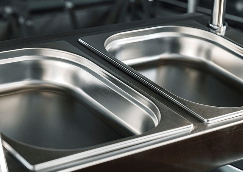 CHEF INOX GASTRONORM PAN 18/10 1/1 SIZE 530x325x100mm (*GN-11100*) = PACK OF 5 X EACHES