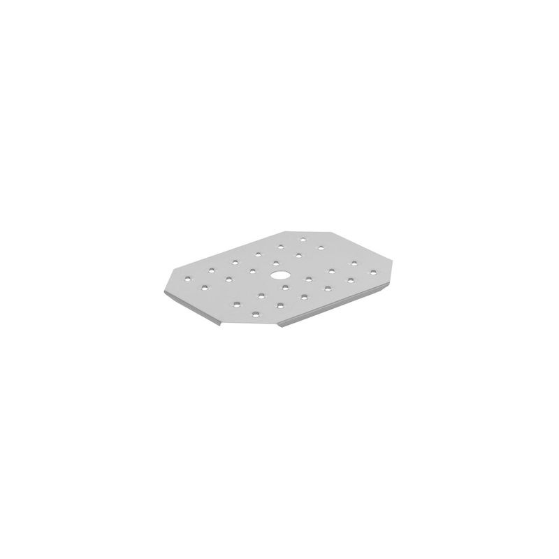 CHEF INOX DRAIN PLATE 18/8 280x219x10mm (*50308*) =  1 X EACH