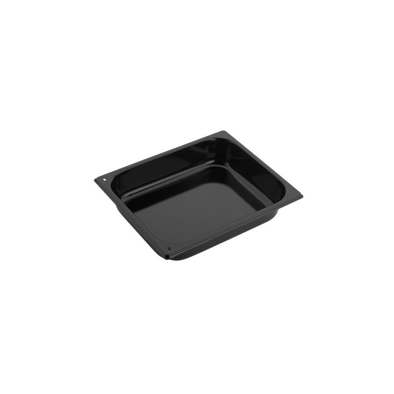 MAXIPAN-ENAMEL GN 1/2 65mm BLACK (*ME-12065*) =  1 X EACH