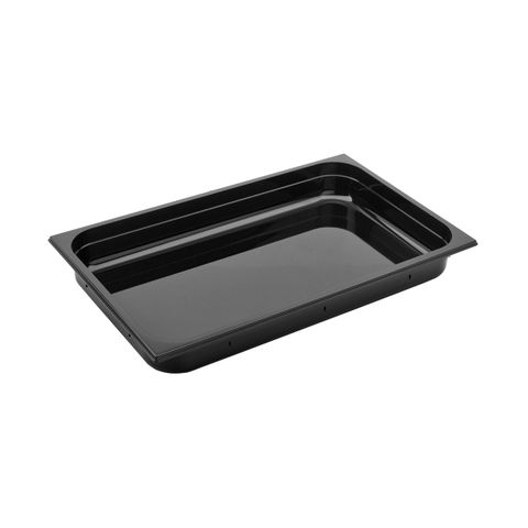 GASTRONORM PAN- POLYCARB 1/1 x 65mm7.4lt BLACK (*PC-11065BK*) = PACK OF 6 X EACHES