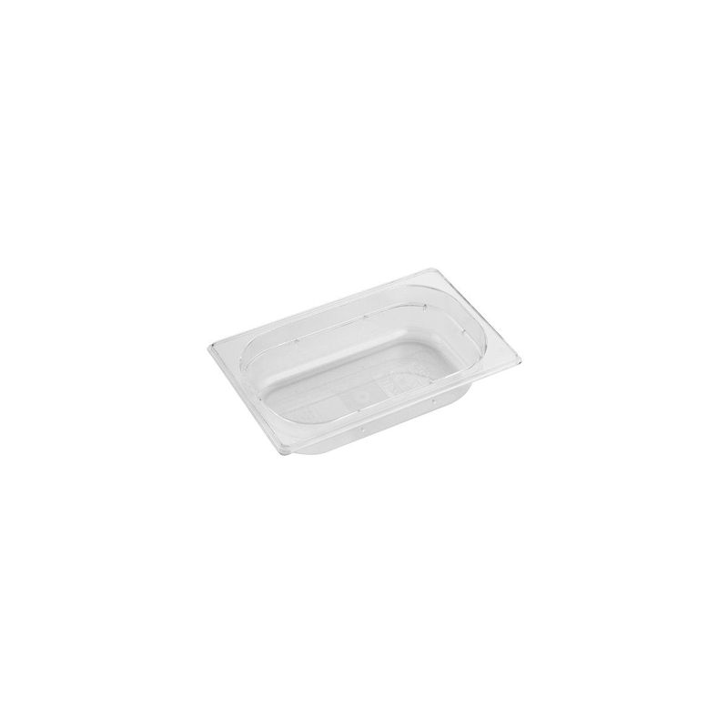 GASTRONORM PAN- POLYCARB 1/4 x 65mm1.5lt CLEAR (*PC-14065CL*) = PACK OF 6 X EACHES