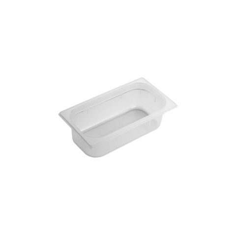 GASTRONORM PAN-POLYPROP GN 1/3 x100mm (*PP-13100*) = PACK OF 6 X EACHES