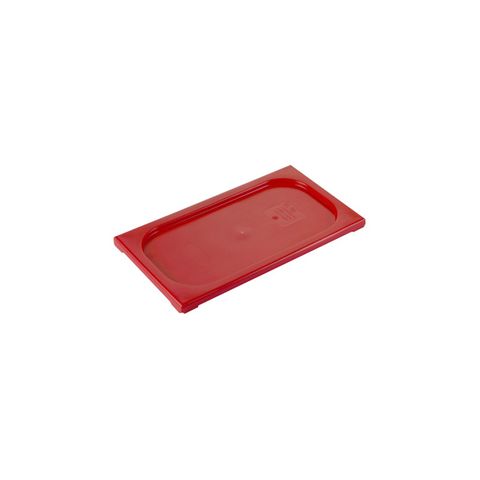 LID-POLYPROP GN 1/3 RED (*PPL-13R*) =  1 X EACH