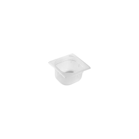 GASTRONORM PAN-POLYPROP GN 1/6 x100mm (*PP-16100*) =  1 X EACH