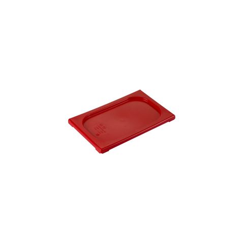 LID-POLYPROP GN 1/4 RED (*PPL-14R*) =  1 X EACH