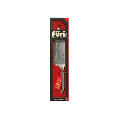FURI-PRO EAST/WEST SANTOKU KNIFE 17CM (FUR614E) (*27191*) = PACK OF 4 X EACHES