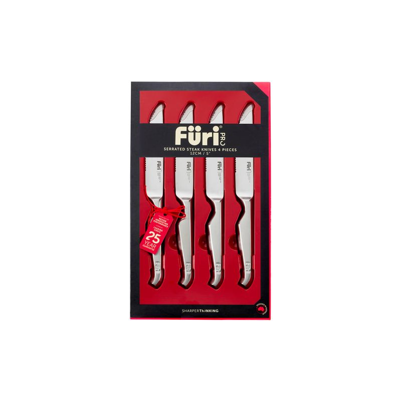 FURI-PRO STEAK KNIVES 4PC SET (41472) (*27144*) = PACK OF 4 X SETS