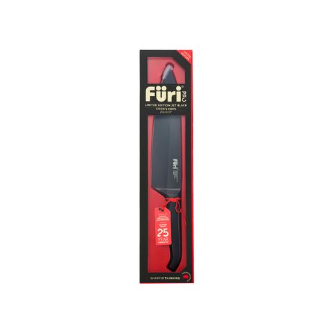 FURI PRO EAST/WEST SANTOKU KNIFE 170mm JET BLACK (41480) (*27232*) = PACK OF 4 X EACHES