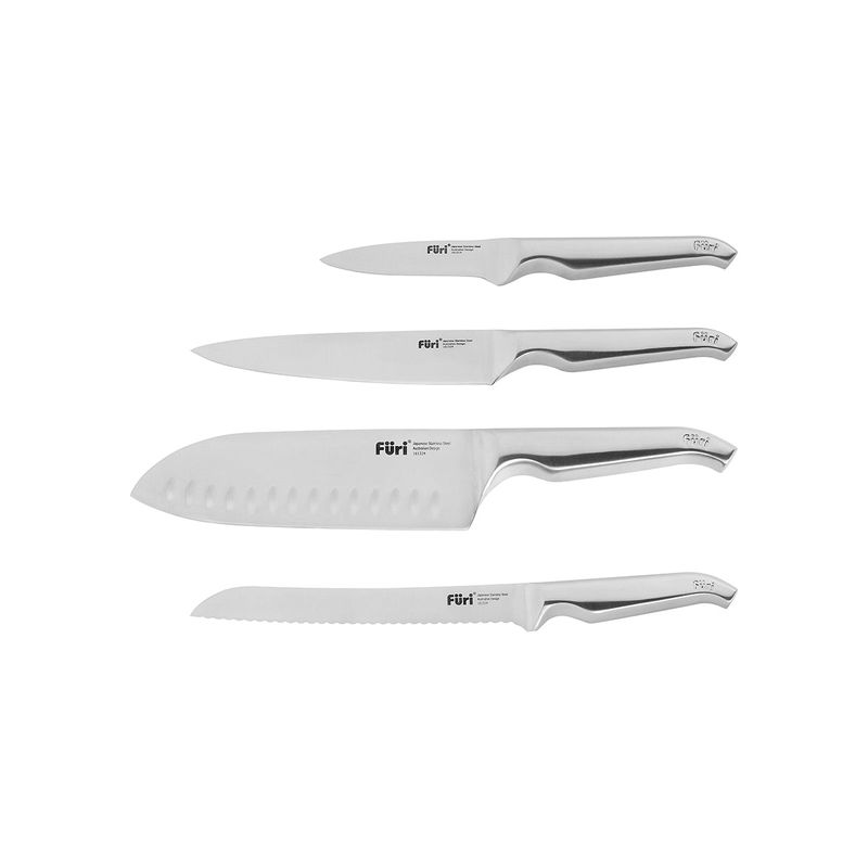 FURI-PRO CLEAR/WOOD/BLACK 5PC BLOCK SET 9/15/17/20CM(41357) (*27125*) = PACK OF 2 X EACHES