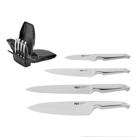 FURI-CLEAR/WOOD/STEEL 7PC BLOCK SET w/SHARP 9/15/13/20x2CM (*27113*) = PACK OF 2 X EACHES
