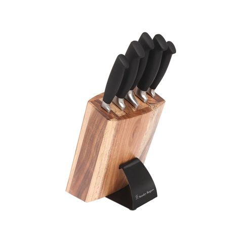 STANLEY ROGERS QUIKDRAW KNIFE BLOCK SET 6PC (*SR41371*) = PACK OF 4 X SETS