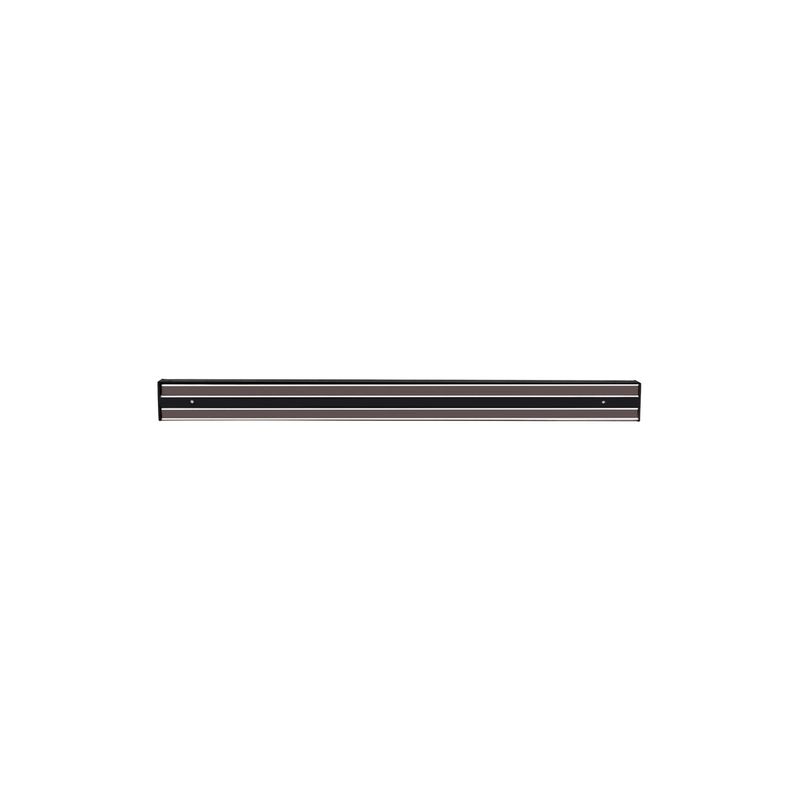 CHEF INOX UTENSIL/KNIFE MAGNETIC RACK PVC 450mm BLACK (*05173*) =  1 X EACH