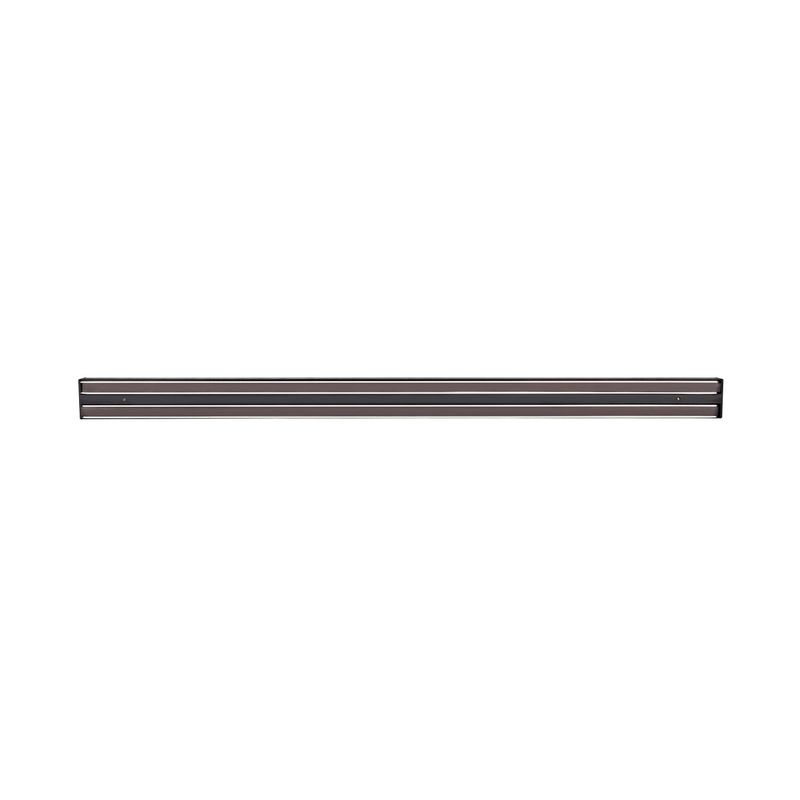 CHEF INOX UTENSIL/KNIFE MAGNETIC RACK PVC 600mm BLACK (*05174*) =  1 X EACH