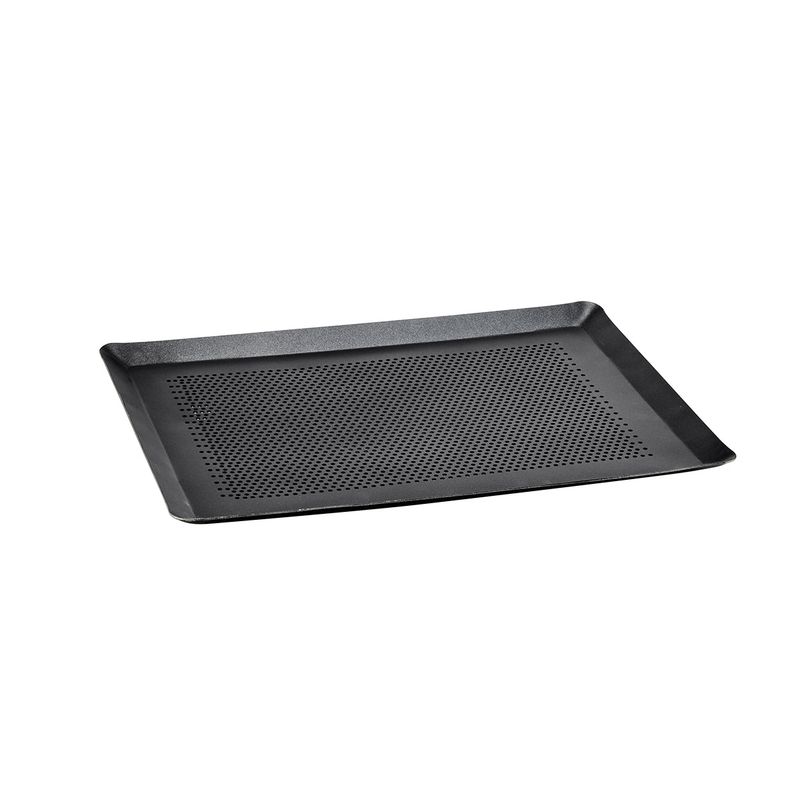 CHEF INOX PREMIER PERF BAKING TRAY ALUM w/NS 400x300x12mm (*60303*) =  1 X EACH