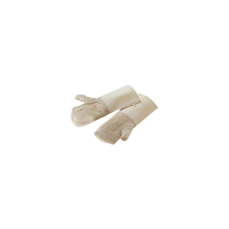 THERMOHAUSER BAKING GLOVES 400x150 MITT REINF W/CUFFS 220°c (*31590*) =  1 X PAIR
