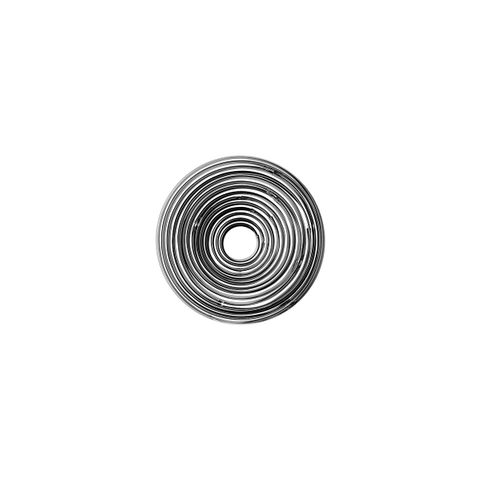 CHEF INOX CUTTER SET 14pc ROUND PLAIN TIN 25-115mm (*01959*) =  1 X SET