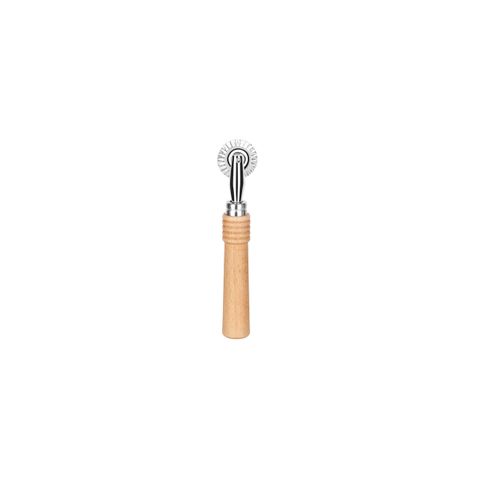 PASTRY WHEEL-FLUTED 3mm  "DAILY" WOOD HDL (*03398*) =  1 X EACH