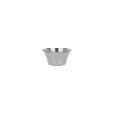 CHEF INOX SAUCE CUP FLARED S/S 80x35mm (*07698*) = PACK OF 12 X EACHES