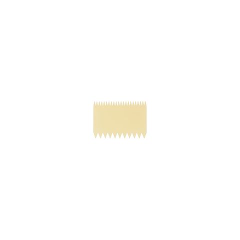 THERMOHAUSER SCRAPER-COMB DOUBLE SIDE 110x75mm (*31420*) =  1 X EACH