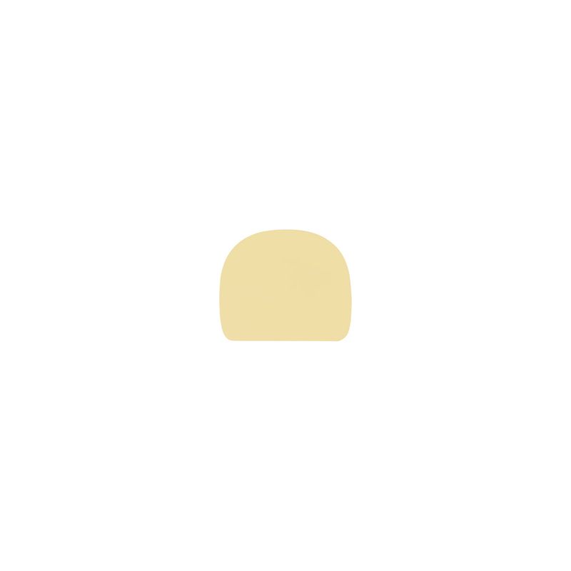 THERMOHAUSER DOUGH SCRAPER ROUNDED 115x95mm (*31412*) =  1 X EACH