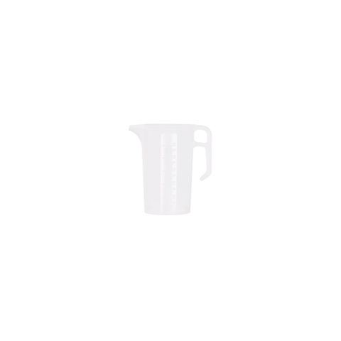 CHEF INOX CLEAR SCALE PP THERMO MEASURING JUG-0.5lt (*31061*) =  1 X EACH