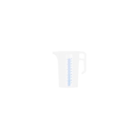 CHEF INOX BLUE SCALE PP THEMO MEASURING JUG-0.50lt (*31052*) =  1 X EACH