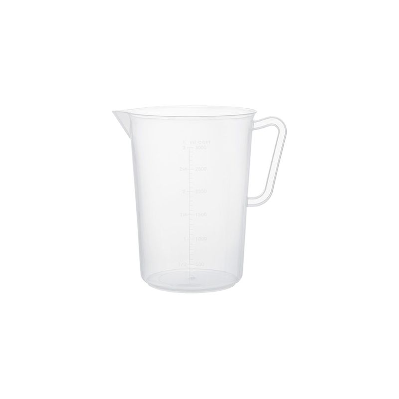 CHEF INOX SCALE PP MEASURING JUG-3.0lt (*31092*) =  1 X EACH