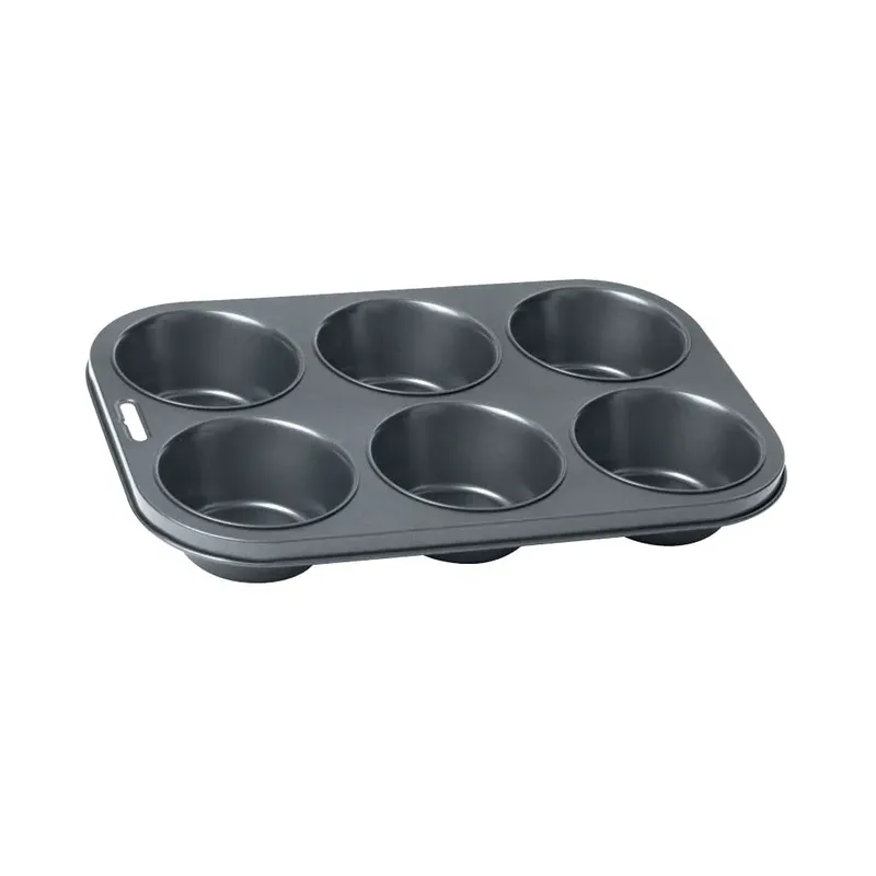 WILTSHIRE MUFFIN PAN-6 CUP EASYBAKE TEXAS NON-STICK (*WLT9003MP*) = PACK OF 12 X EACHES