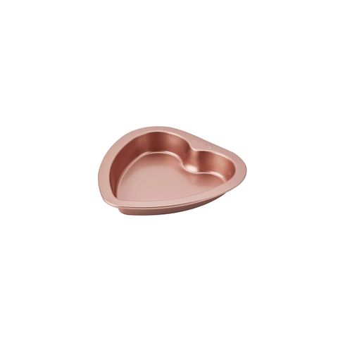 WILTSHIRE HEART PAN-ROSE GOLD 190x180x35mm (*WLT40762*) = PACK OF 6 X EACHES