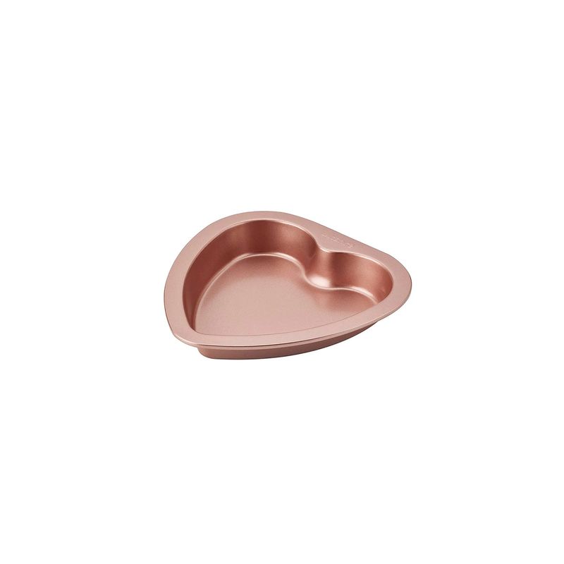 WILTSHIRE HEART PAN-ROSE GOLD 190x180x35mm (*WLT40762*) = PACK OF 6 X EACHES