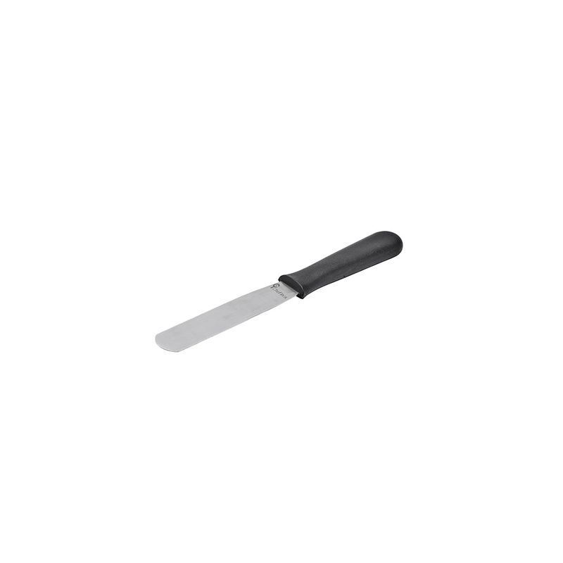 CHEF INOX SPATULA/PALLET KNIFE 140x30x269mm BLACK HDL (*20414*) = PACK OF 12 X EACHES