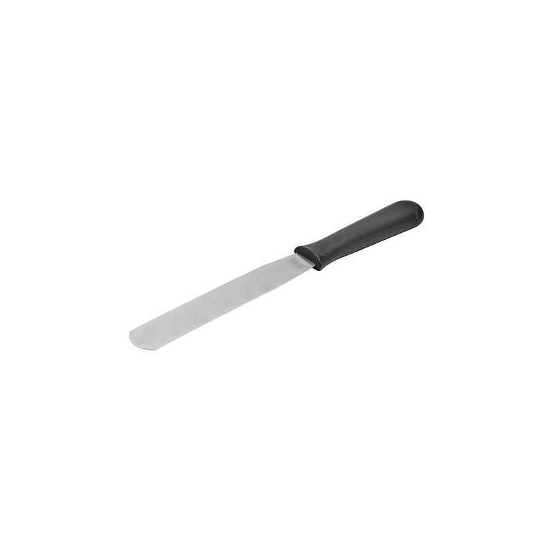 CHEF INOX SPATULA/PALLET KNIFE 180x30x308mm BLACK HDL (*20417*) = PACK OF 12 X EACHES