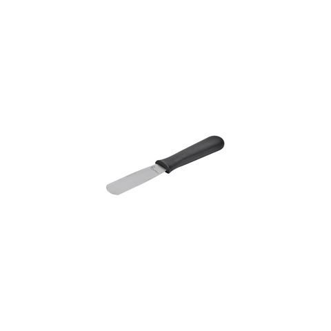 CHEF INOX SPATULA/PALLET KNIFE 100x30x230mm BLACK HDL (*20410*) = PACK OF 12 X EACHES