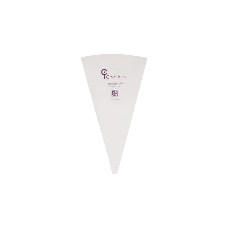 CHEF INOX PASTRY BAG POLYFLEX HACCP APPRV'D 450mm (*01745*) = PACKET OF 10 X EACHES