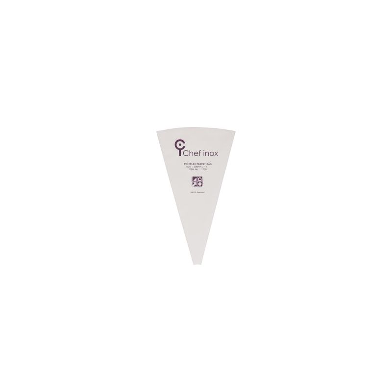 CHEF INOX PASTRY BAG POLYFLEX HACCP APPRV'D 300mm (*01730*) = PACKET OF 10 X EACHES