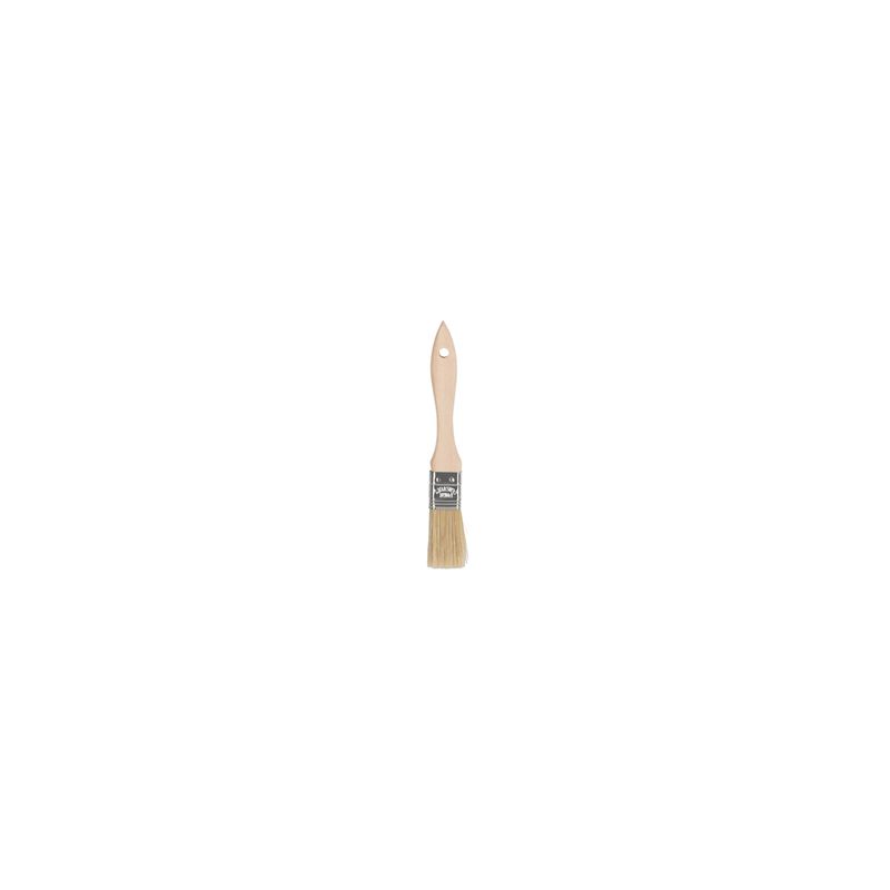 CHEF INOX PASTRY BRUSH NATURAL BRISTLES w/WOOD HDL 25mm/ 1" (*31501*) = PACK OF 12 X EACHES