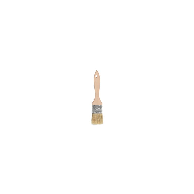 CHEF INOX PASTRY BRUSH NATURAL BRISTLES w/WOOD HDL 38mm/1.5" (*31502*) = PACK OF 12 X EACHES