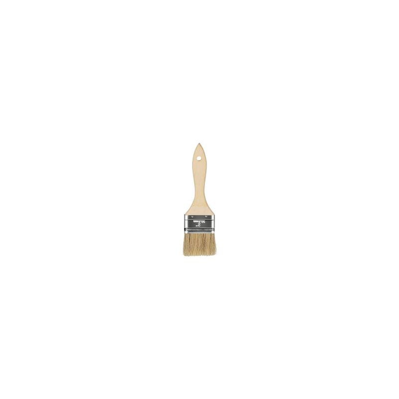 CHEF INOX PASTRY BRUSH NATURAL BRISTLES w/WOOD HDL 50mm/ 2" (*31503*) = PACK OF 12 X EACHES